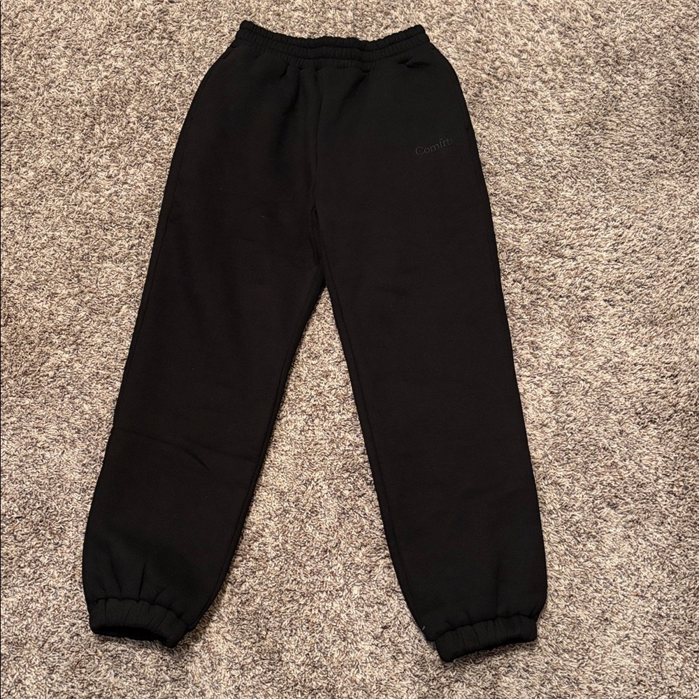 Comfrt Black Joggers